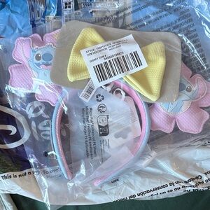 Disney Stitch Headband with Yellow Bow